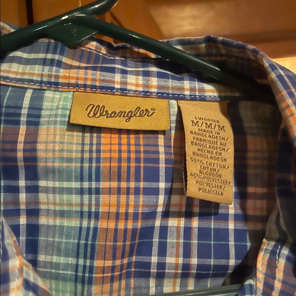Wrangler button up